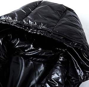 Veste en duvet brillante pour hommes, imperméable, hiver, vestes épaisses et gonflées, manteau chaud et isolé pour hommes - Product Image 4