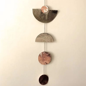 Art mural abstrait minimaliste à suspendre pour la décoration murale en cercle cosmique géométrique en gros Tenture murale minimaliste moderne - Product Image 1