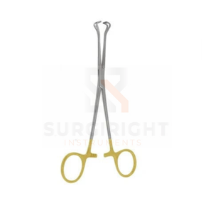 คีมผ่าตัดเนื้อเยื่อ allis ขนาด6 "นิ้ว15ซม. การจับลำไส้แบบแมนนวลโดย5ซี่ทำจากเครื่องมือสำหรับการวัดน้ำหนัก - Product Image 4