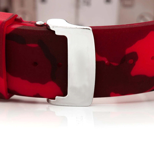 Reloj de Lujo con Cristales de Moissanita en Tono Dorado y Esfera de Cristal - Product Image 4