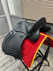 Sillín de doma de alta calidad de cuero doble con relleno de cuero suave de vaca al mejor precio - Product Image 5