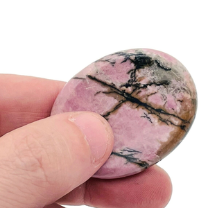 Pierres d'inquiétude de cristaux | Pierres d'inquiétude de rhodonite | Pierres de poche en cristal naturel pour la guérison, la méditation | Fourniture de gros - Product Image 5