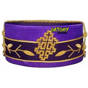 High Quality Customized Masonic 33RD Degree Crown <b>Black</b> <b>Wings</b> up Hand Embroidered Made in Pakistan Premium Masonic Apparel - Product Image 5