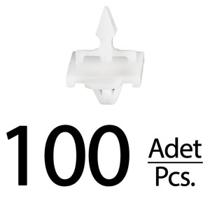 Clip de fixation du panneau inférieur du garde-boue avant pour Mercedes Classe E W124 W123 W201 - 100 pièces - Product Image 1