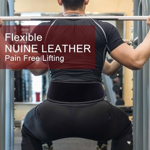 100% Ejercicio de gimnasio de alta calidad soporte de espalda entrenamiento de fuerza levantamiento de pesas entrenamiento gimnasio en casa cinturón para hombres y mujeres - Product Image 5