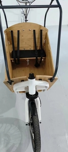 Vélo cargo électrique familial à 3 roues pour entrepôt, 36V 250W, pour le transport d'aliments pour bébés - Product Image 2