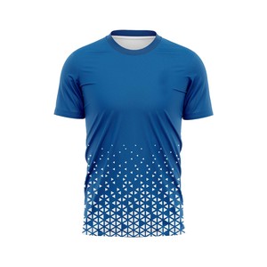 Fabricant sur mesure T-shirts en polyester de haute qualité Sports Regular Football Soccer T Shirt pour hommes - Product Image 2