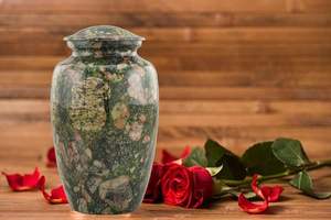 Urnes de crémation souvenir noir pour cendres humaines urne de crémation souvenir en métal cendres urne commémorative artisanale taille personnalisée funéraire - Product Image 2