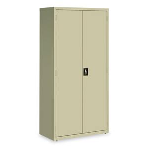 Armoires de rangement économiques assemblées Alera 25766, 36 pouces. X 18 pouces X 72 In. Organisateur de bureau à 5 étagères, couleur putty - Product Image 2