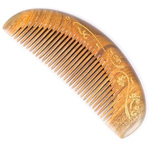 Peigne à cheveux à manche en bois fait main SIMPLE Style de mode pour une utilisation en salon Peigne en bois en gros pour un usage commercial direct de l'Inde - Product Image 4