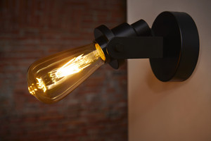 Bombilla LED Edison Vintage de 1906 con filtro, forma de pera, cristal, regulable, E27, 6.5W, 2400K, 725Lm. (Osram 081514) - Product Image 3