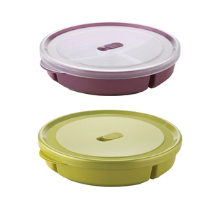 Lonchera de Plástico, Diseño Moderno, Material PP, Apta para Microondas, Caja de Plástico para Almacenamiento de Alimentos con Tapa - Product Image 3