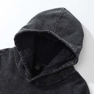 Sudadera con Capucha Lavada al Ácido Personalizada para Hombre, Sudadera con Capucha Estilo Lavado, Sudadera con Capucha Moderna y Elegante con Efecto Desgastado - Product Image 3