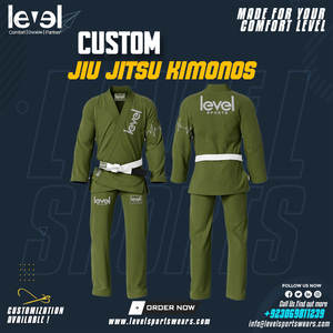 Jiu Jitsu Gi Bjj, traje de calidad Premium para hombre, uniformes 2025, ropa deportiva, uniforme, trajes de Karate Gi, venta al por mayor, uniforme de Kimono artístico - Product Image 3