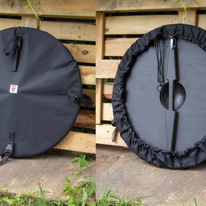 Armadura medieval Escudo vikingo redondo negro Escudo vikingo medieval Escudo de madera de Calvin Handicraft - Product Image 2