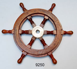 ศูนย์กลางเรือทำจากทองเหลืองประดับผนังสำหรับงานฝีมือผลิตจากอินเดีย - Product Image 2