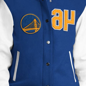 Vestes universitaires grande taille pour hommes Vestes universitaires coupe-vent à manches longues avec boutons sur le côté et deux poches pour hommes adultes - Product Image 5