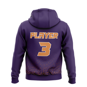 Ensemble jogging et sweat à capuche pour homme en coton épais à épaules tombantes avec impression 3D en relief, pantalon de survêtement d'hiver - Product Image 4