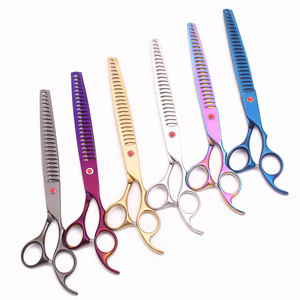 Premium Quality Grooming Scissors Professional Straight Chunker <b>Shears</b> for Pet Grooming - Product Image 6
