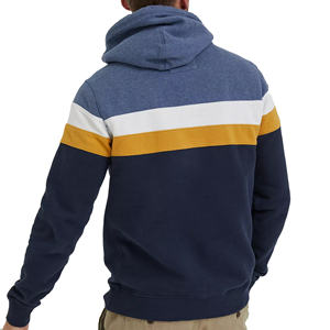 Sweat à capuche rayé pour homme, durable, faible MOQ, manches régulières, bonne qualité, vêtements décontractés de marque, pour les sorties quotidiennes - Product Image 3