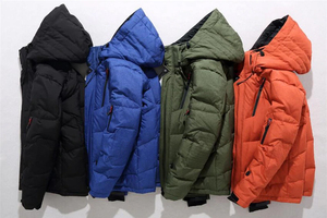 Vente en gros Veste matelassée Grande taille Veste matelassée d'hiver pour hommes Couleur personnalisable Veste matelassée imperméable pour hommes - Product Image 6