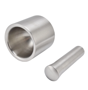 Mortero de aluminio sólido Mortero de molienda manual Mortero y mortero Uso de utensilios de cocina Proveedor al por mayor - Product Image 6