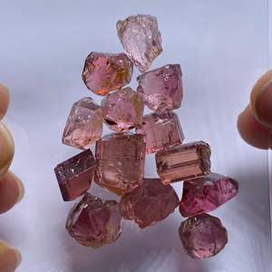 Tourmaline Paraïba naturelle, pierre précieuse en vrac, taille marquise, couleur vert vif - Product Image 3