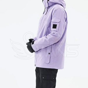 Chaqueta de Esquí de Invierno de Lona de Nuevo Diseño con MOQ Bajo, Transpirable, de Marca Privada para Unisex - Product Image 3