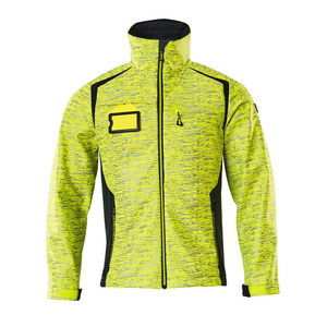 Chaqueta Softshell de Alta Visibilidad para Hombre, Ropa de Trabajo de Seguridad Reflectante, Chaqueta Utilitaria para Construcción, Chaquetas Softshell Personalizadas al por Mayor a Bajo Precio - Product Image 4
