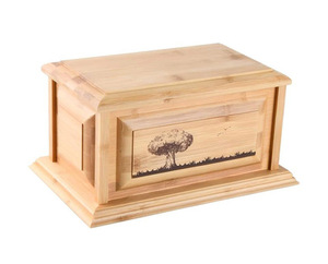 Urnas Funerarias Decorativas Modernas de Madera para Adultos, Urnas Hechas a Mano para Hombre y Mujer - Product Image 1