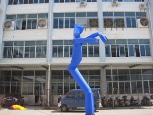 Danseurs d'air gonflables bleus pour les événements publicitaires - Product Image 1