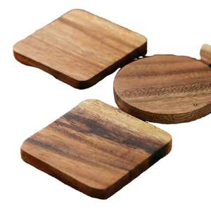 <b>Launch</b> Tabletop Horn Coasters Mats Best Quality Kitchenware Coaster Sublimation Antique Buffalo Horn coaster - Product Image 4