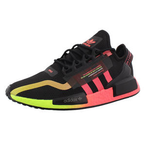 Zapatos Adidas Nmd_R1 V2 para hombre Color: Negro/Rosa Hiper/Amarillo 100% auténticos - Product Image 1