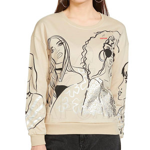 Sweat-shirts pour femmes tendance, légers et élégants pour l'hiver, streetwear avec logo personnalisé, respirants et confortables, fabriqués à Sialkot - Product Image 1