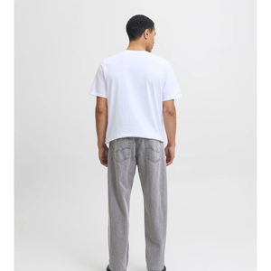 Pantalones Vaqueros Casuales Rectos Personalizados para Hombre, 100% Algodón, Denim Desgastado, Primavera Otoño, Logotipo Personalizado, Jeans Holgados Casuales Sólidos - Product Image 6