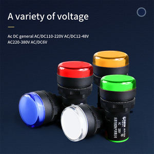 للبيع بالجملة مصباح مؤشر إشارة LED AC DC 6V/12V/24V36V/48V - Product Image 4