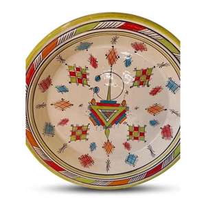 Tajine marocain authentique fait main en céramique, pot de cuisson traditionnel pour four et cuisinière, résistant à la chaleur, écologique pour cuisines - Product Image 1