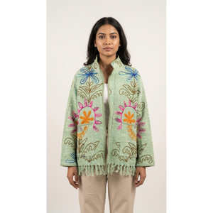 เสื้อแจ็คเก็ต Mint Garden the Bagh สำหรับฤดูใบไม้ผลิ - Product Image 2