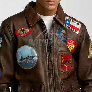 Chaqueta de Motociclista de Cuero para Hombre, Estilo Personalizado, Cuello Alto, Diseño Moderno, Logotipo Frontal, Tallas Grandes, Moda de Invierno - Product Image 5