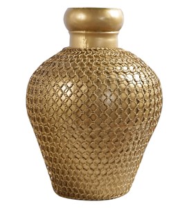 Florero de Metal hecho a mano moderno y clásico, decoración del hogar, jarrón de mesa hecho de vidrio, hierro, latón, aluminio - Product Image 2