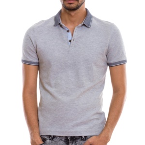 Polo de golf personnalisé pour homme, en coton piqué tricoté, respirant, à manches courtes, pour l'extérieur, collection été 2026 - Product Image 3