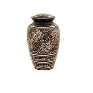 Odyssey สีฟ้ารอบ Paw พิมพ์ Urn สัตว์เลี้ยงโลหะเผาศพ Urn Paw พิมพ์เคลือบสําเร็จรูป Urn - Product Image 5