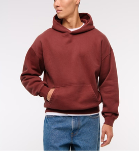 Algodón transpirable Heavy GSM Pullover Acid Wash Hoodie Oversized Quick Dry Men Hoodie para hombre - Product Image 4