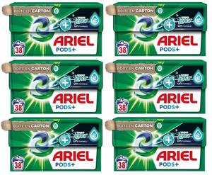 Cápsulas de Detergente Líquido Ariel Allin 1 para 76 Lavados, Excelente Eliminación de Manchas, Desechables para el Primer Lavado - Product Image 5