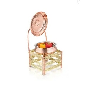 Set <b>Dishes</b> Catering Food Warmers Wholesale Round Chaffing Luxury Gold <b>Chefing</b> Warmer Chafing <b>Dish</b> - Product Image 6
