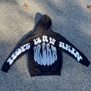 เสื้อมีฮู้ดผ้าฟลีซผ้าคอตตอนผ้าฟลีซผ้าเทอร์รี่มีซิปแบบปรับแต่งโลโก้ได้น้ำหนักเบาเป็นมิตรกับสิ่งแวดล้อมซักได้ไซส์พิเศษ - Product Image 3