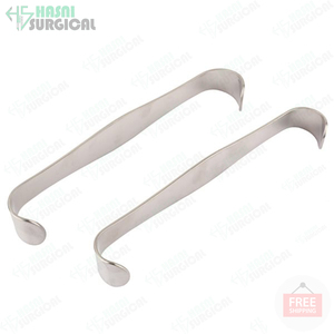 Retractor Farabeuf de cirugía plástica quirúrgica dental Retractor de doble extremo de dos piezas de acero inoxidable CE ISO - Product Image 5