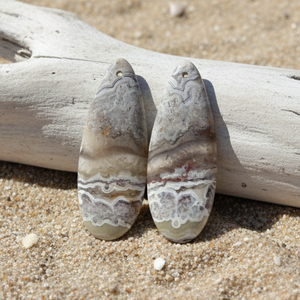 Pierres de jaspe naturel de qualité supérieure, polies à la main, cabochons lâches de formes variées pour la fabrication de bijoux en usine - Product Image 4