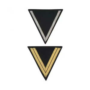 Parche Táctico de Rango Chevron para Uniforme, Parche Computarizado para Ropa, Parches Bordados Personalizados para Transferencia de Calor - Product Image 2