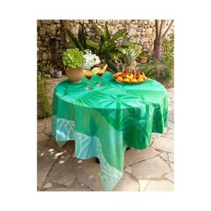 High Quality 200 GSM Pure Cotton Fabric Light Weight Embroidered Grey Patterned Custom Sizes Factory Table Cloth Covers - Product Image 4